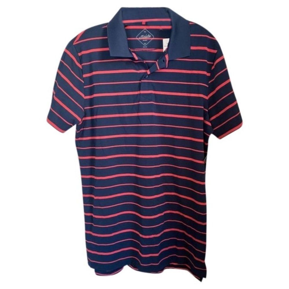 NWT! MAIDE by BONOBOS Gold Shirts Pink Blue Size M